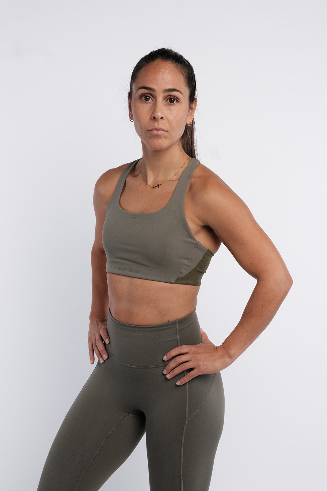 Resilience Women’s Sports Bra - Olive