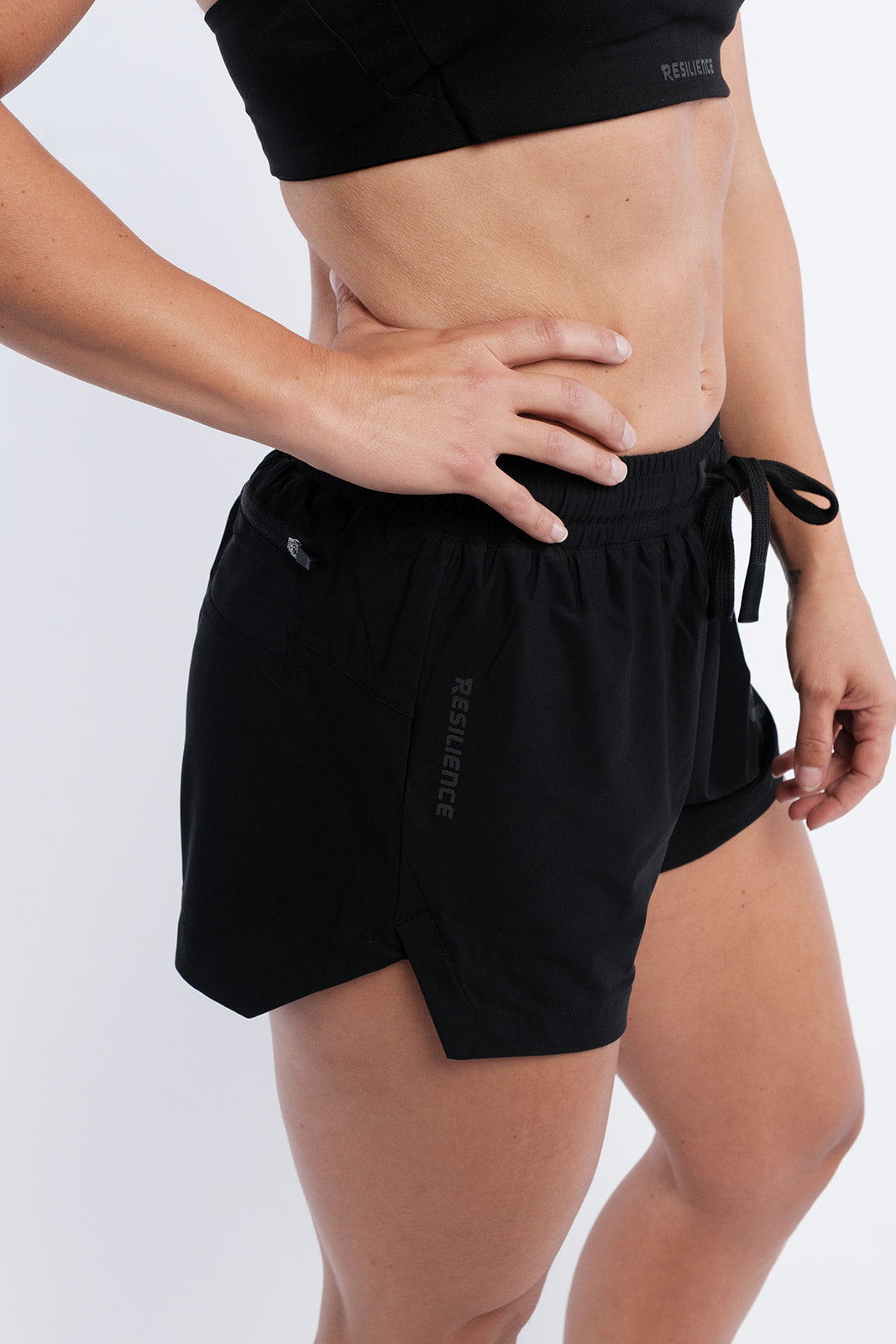Resilience Women’s Active Shorts - Black