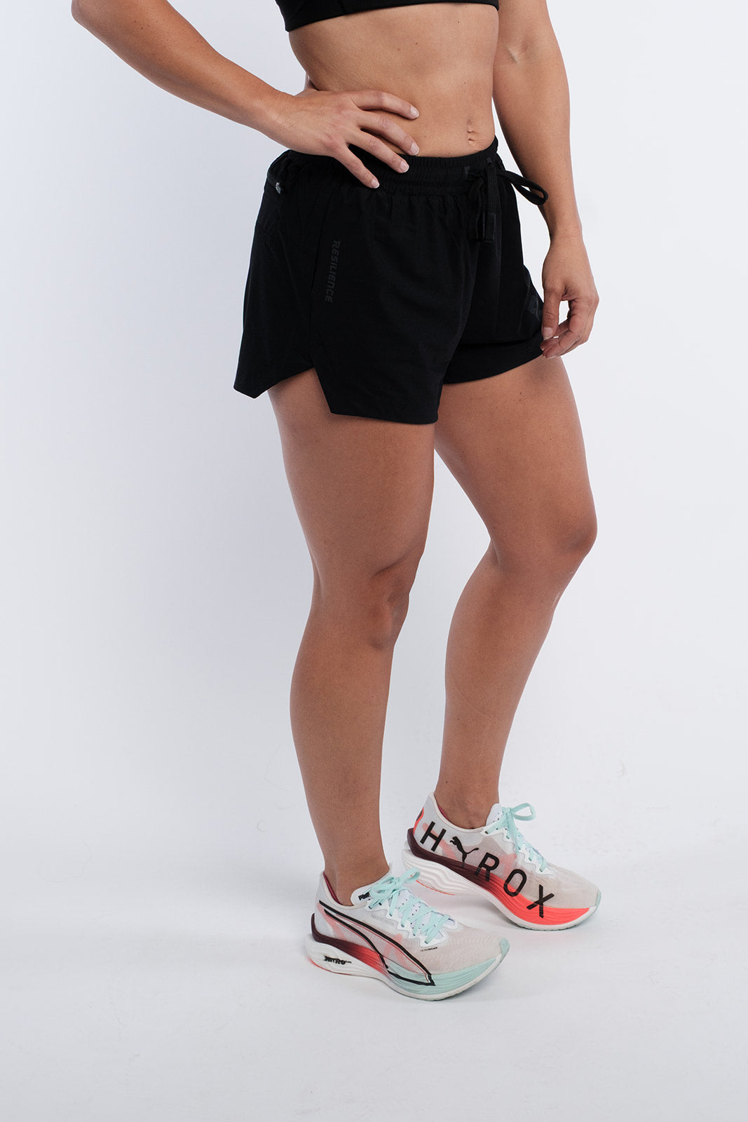 Resilience Women’s Active Shorts - Black