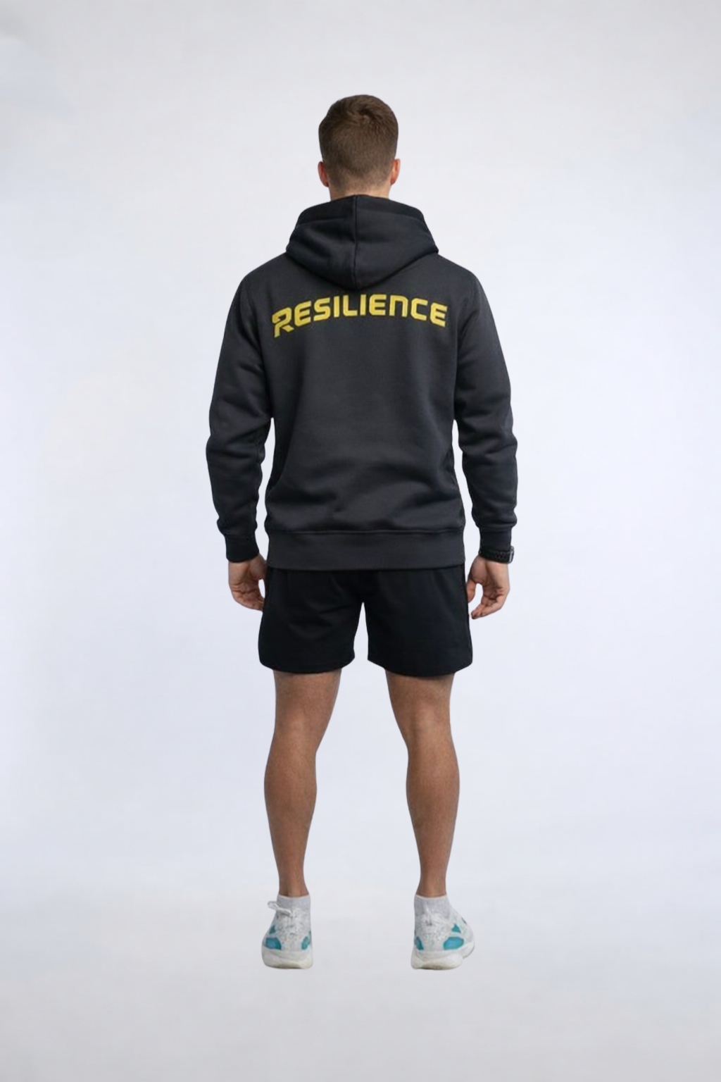 Resilience Unisex Hoodie - Black